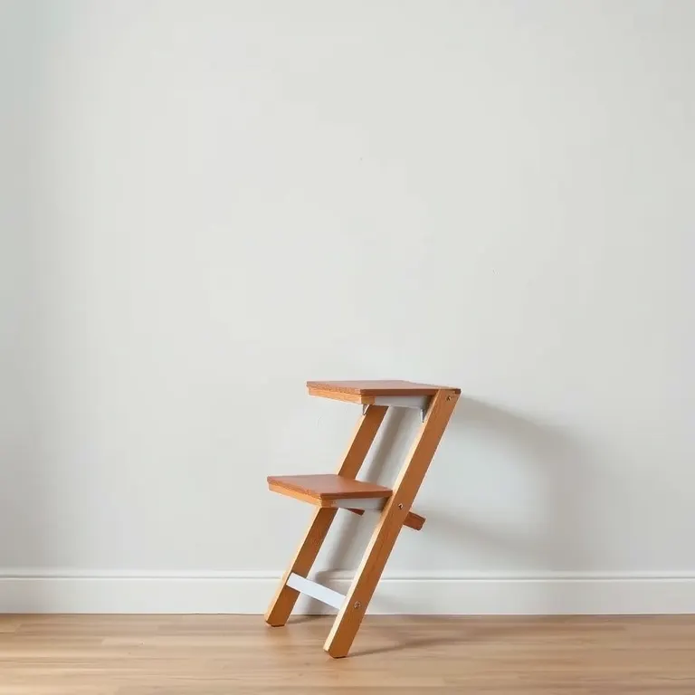 Folding step, finished